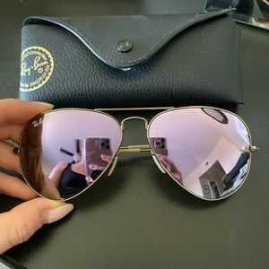 polarized purple rayban sunglasses